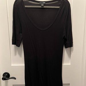 H&M lightweight black dress